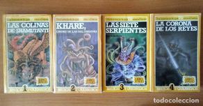 Libros antiguos: Brujos y Guerreros. Las Colinas de Shamutanti, Kharé, Las Siete Serpientes, La Corona de los Reyes